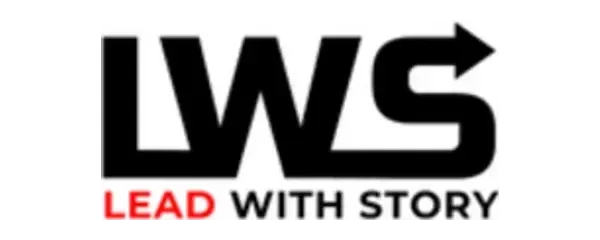 Lead with Story logo