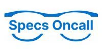 Specs on call logo